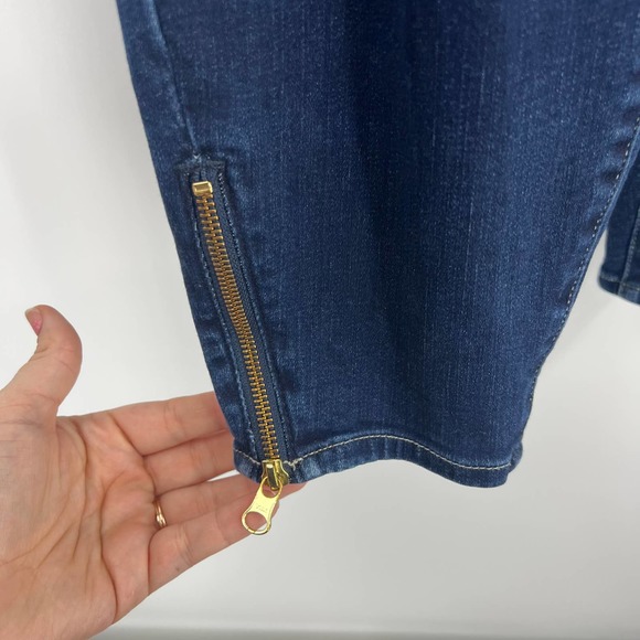 Torrid Skinny Zipper Ankle High Waisted Ankle Denim Jeans Medium Wash 20R - Picture 5 of 8